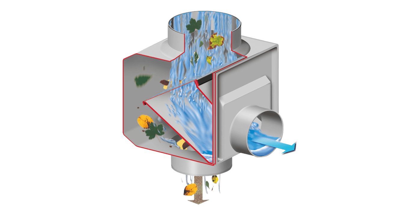 Filtru de canal de scurgere cu auto-curățare Regendieb Grey, 343011 - Image 4